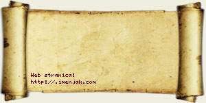 Jelisaveta Boškov vizit kartica